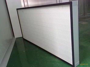 Mini raukšlių HEPA filtras laboratorijai