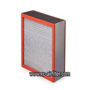 HEPA aukšto atsparumo temperatūrai oro filtras iš gamintojo