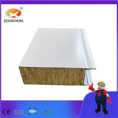 Ugniai atsparios statybinės medžiagos akmens vatos sumuštinių plokštės